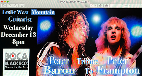 Baron Frampton Tribute at Boca Black Box 12/13/23