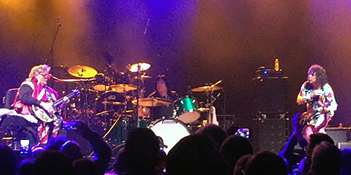 Peter Baron Performing with Leslie West at the Paramount Theatre